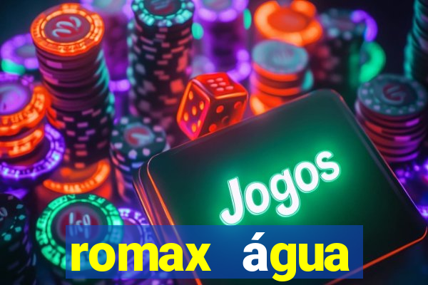 romax água sanitária agua sanitaria romax pronto fispq