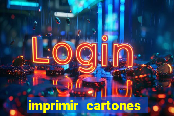 imprimir cartones de bingo